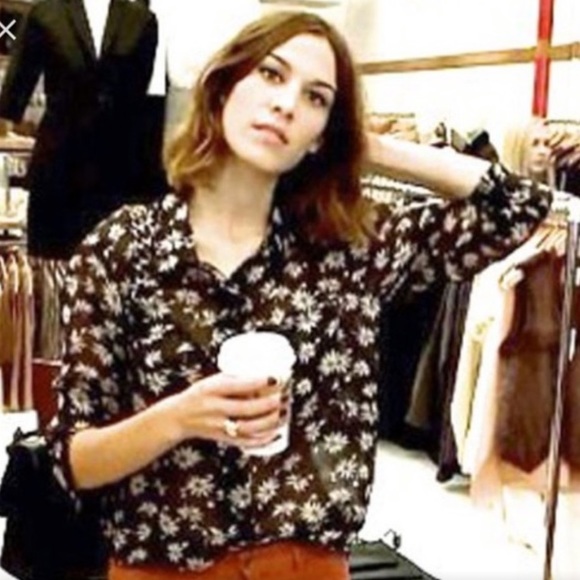 Alexa Chung X Madewell Silk Daisy Blouse - Picture 11 of 11